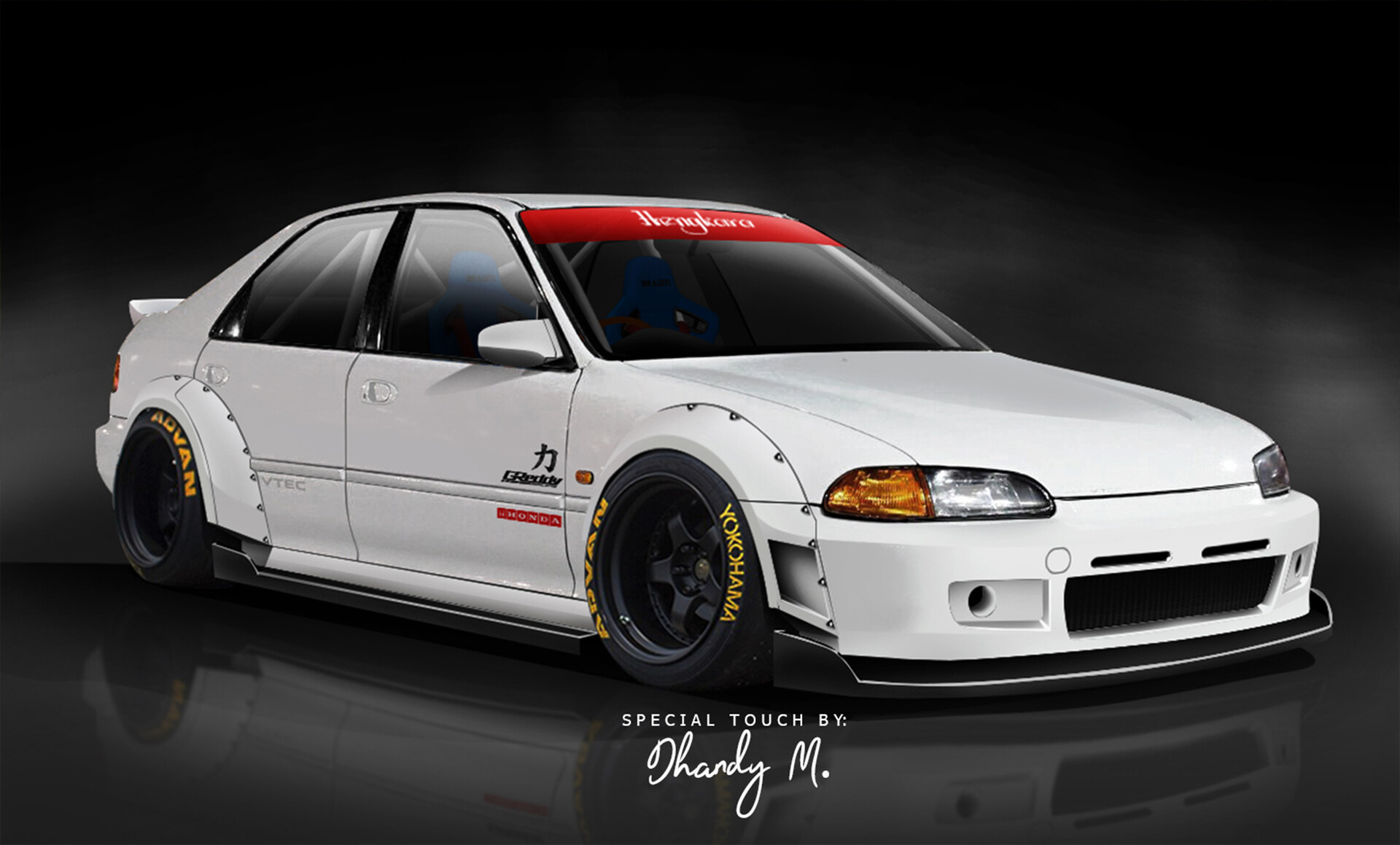 Civic Genio Body Kit Package by Dhandy