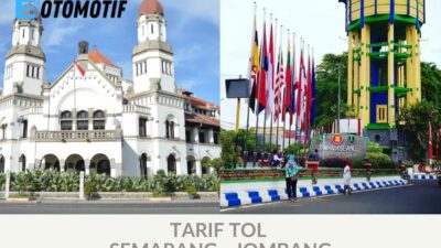 Tarif Tol Semarang Jombang 2023, Keluar Bandarkedungmulyo atau Tembelang